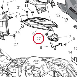 Joint en caoutchouc — réf. 76411141A | Ducati Store