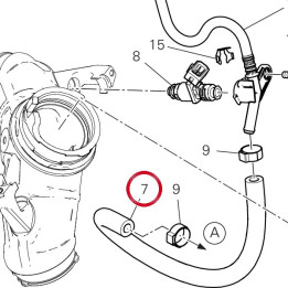 Tuyau intermede 59019191A — réf. 59019191A | Ducati Store