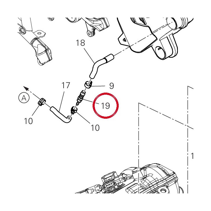 Raccord 81441021A — réf. 81441021A | Ducati Store