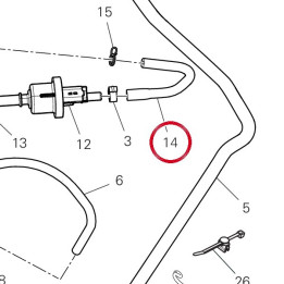 Tuyau 93511371A — réf. 93511371A | Ducati Store