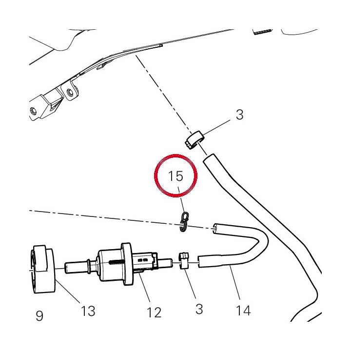 Collier 74140911A — réf. 74140911A | Ducati Store