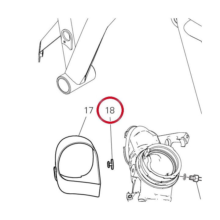 Support 75910351A — réf. 75910351A | Ducati Store