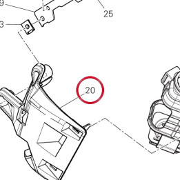 Support canister 8291V771A — réf. 8291V771A | Ducati Store