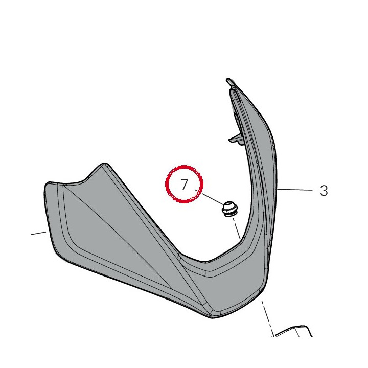 Écrou elastique 75010281A — réf. 75010281A | Ducati Store