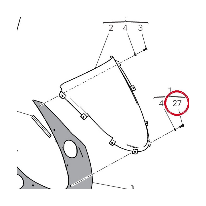Vis special 77510641A — réf. 77510641A | Ducati Store