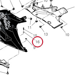 Rondelle en nylon 4X8X0,5 — réf. 85210241A | Ducati Store
