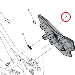 Porte-Numero G. 48218131AA — réf. 48218131AA | Ducati Store