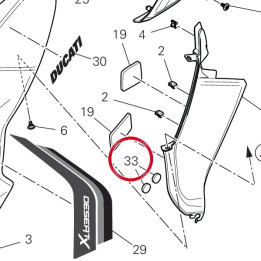 Antivibration 86611221A — réf. 86611221A | Ducati Store