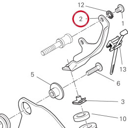 Plaquette devant 8301J131AA — réf. 8301J131AA | Ducati Store