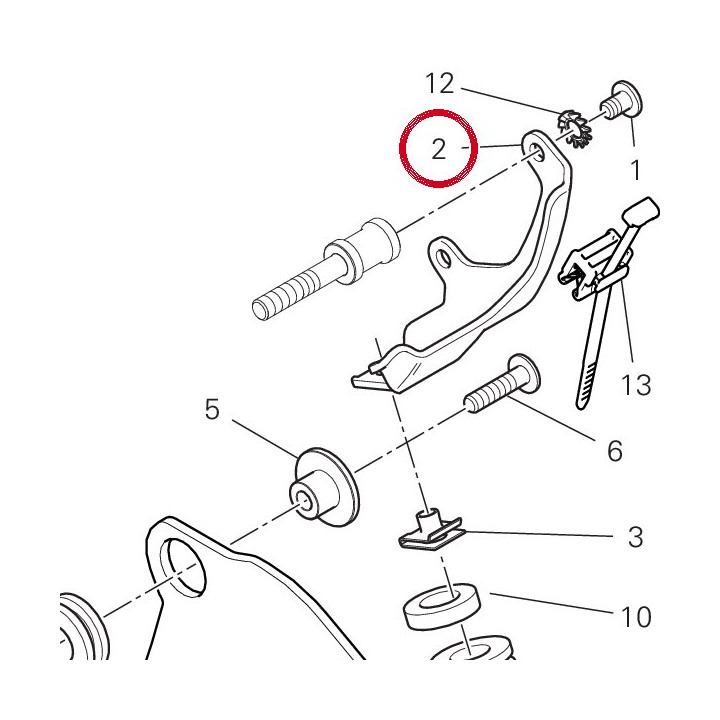 Plaquette devant 8301J131AA — réf. 8301J131AA | Ducati Store
