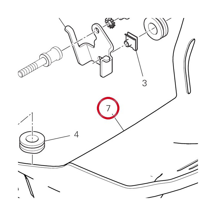Hasse-Pierres 4601N981AA — réf. 4601N981AA | Ducati Store