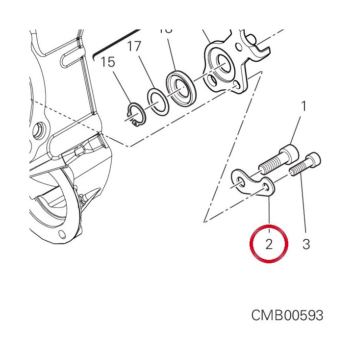Entretoise 71319151A — réf. 71319151A | Ducati Store