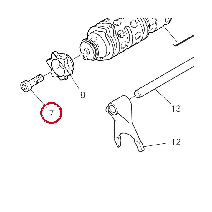 Vis 71950538C — réf. 71950538C | Ducati Store
