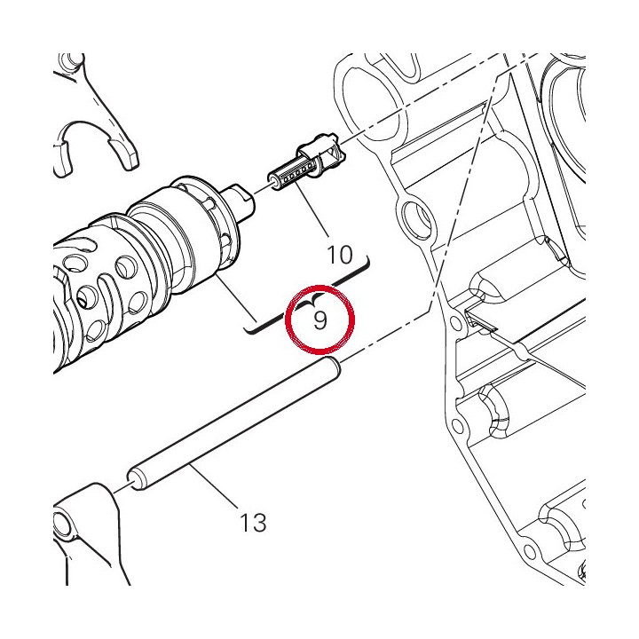 Tambour complet boîte — réf. 18220772A | Ducati Store