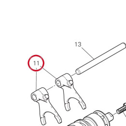 Fourche engrenement 1Ere — réf. 180Z0011A | Ducati Store