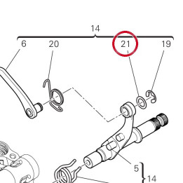 Rondelle de butee — réf. 040009050 | Ducati Store