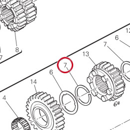 Anneau arret 88210141A — réf. 88210141A | Ducati Store