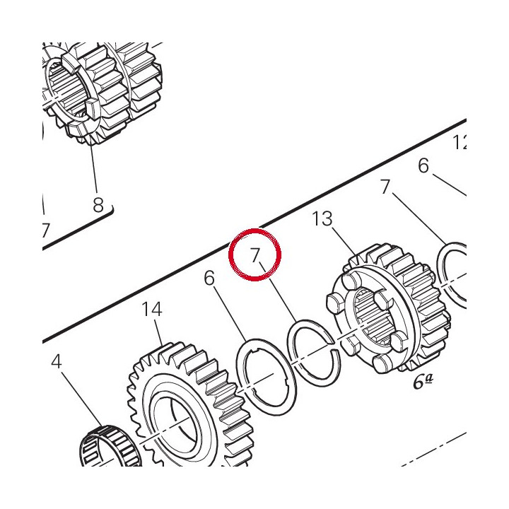Anneau arret 88210141A — réf. 88210141A | Ducati Store
