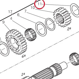 Rondelle de butee — réf. 71310141E | Ducati Store