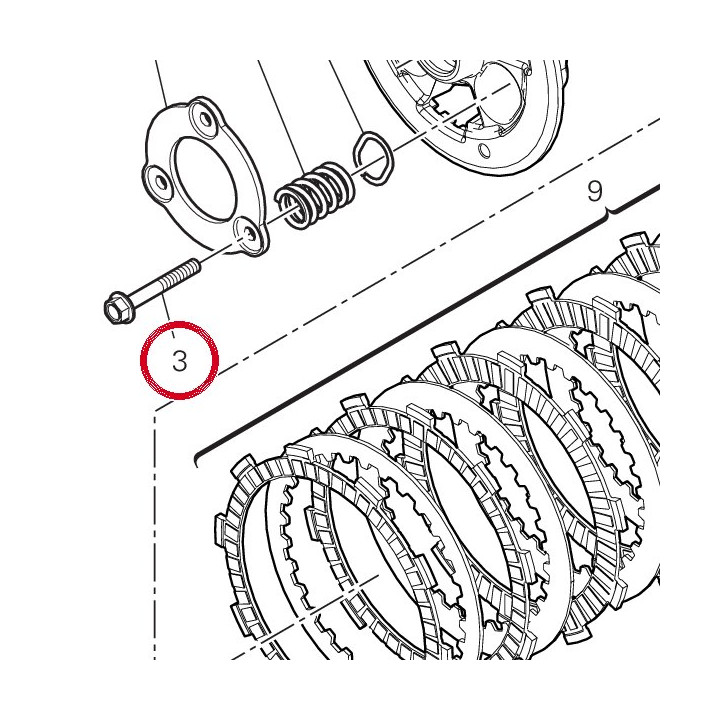 Vis 77215251A — réf. 77215251A | Ducati Store
