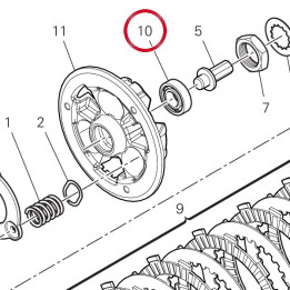 Roulement 70250861A — réf. 70250861A | Ducati Store