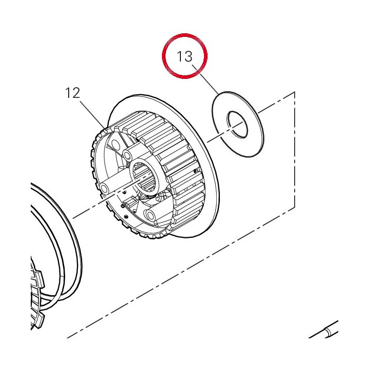 Entretoise 85611911A — réf. 85611911A | Ducati Store