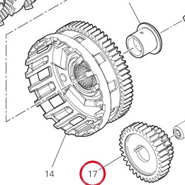 Pignon transmission — réf. 17011751A | Ducati Store