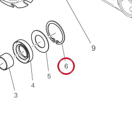 Circlip 88450131A — réf. 88450131A | Ducati Store