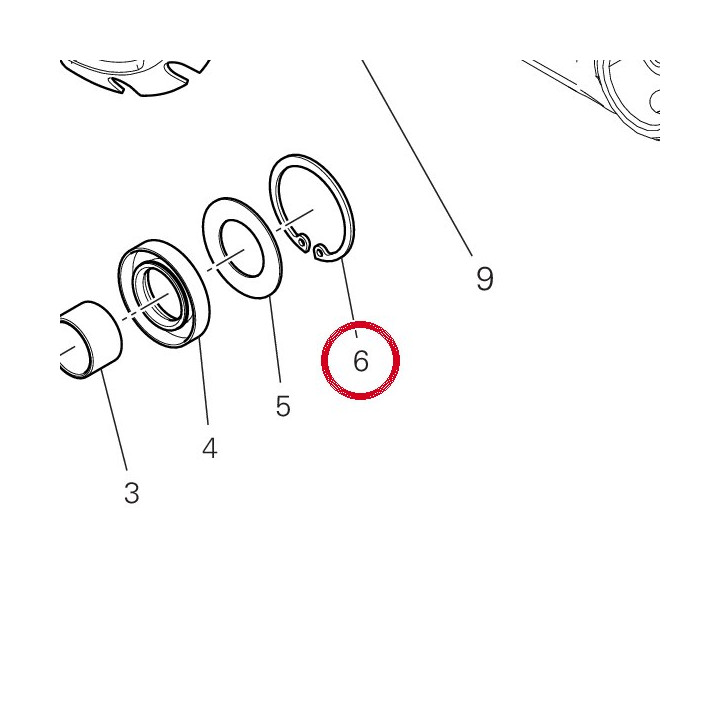 Circlip 88450131A — réf. 88450131A | Ducati Store