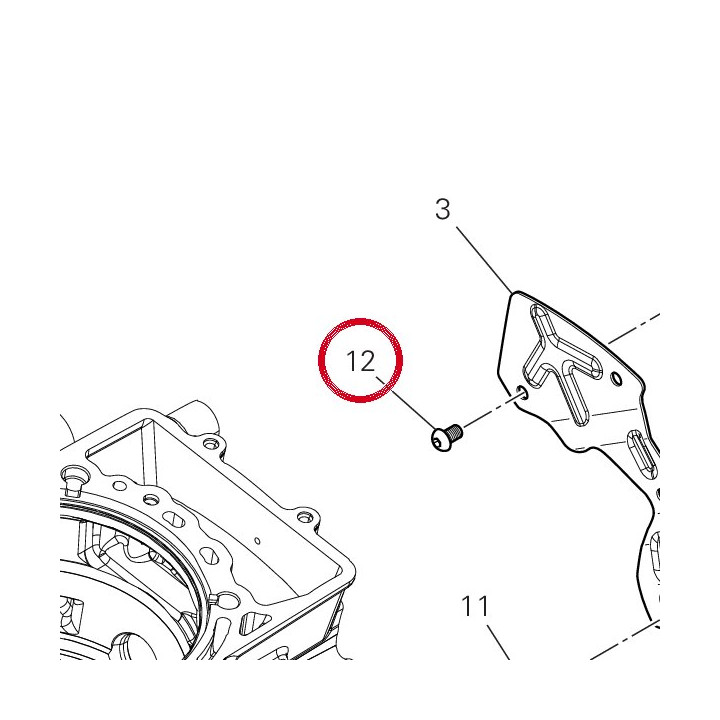 Vis 77510200CC — réf. 77510200CC | Ducati Store