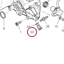 Bouchon filetée M10X1 — réf. 78011281A | Ducati Store