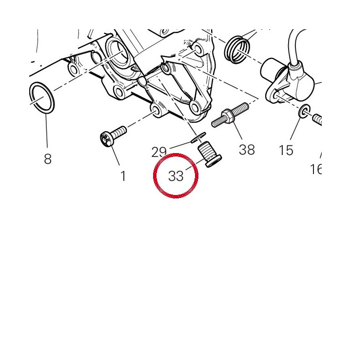 Bouchon filetée M10X1 — réf. 78011281A | Ducati Store