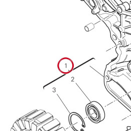Couvercle generateur — réf. 242R0021AM | Ducati Store