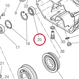 Roulement à billes 6003 tn9 — réf. 70250081A | Ducati Store