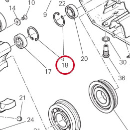 Circlip 735033380 — réf. 735033380 | Ducati Store