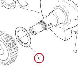 Rondelle de butee 50X35X2.4 — réf. 85212881K | Ducati Store