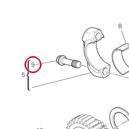 Vis, chapeau bielle — réf. 77914045B | Ducati Store