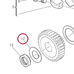 Rondelle blocage 85110191A — réf. 85110191A | Ducati Store