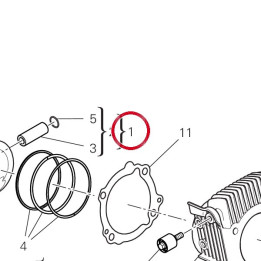 Couplage cylindre — réf. 12022922AB | Ducati Store