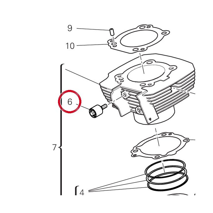 Tendeur courroie — réf. 45120211A | Ducati Store
