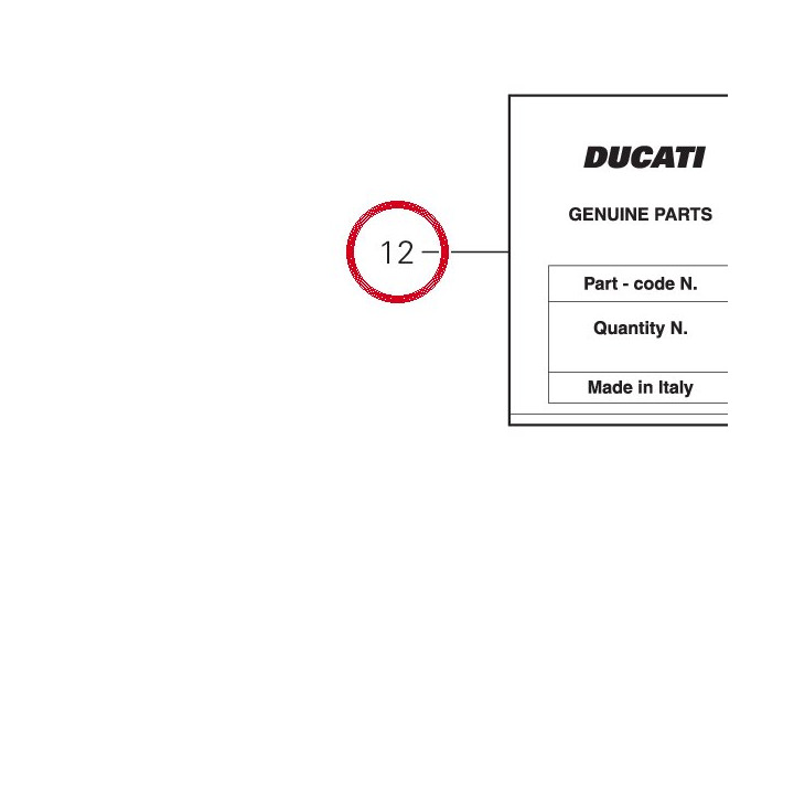 Etui garnitures 79120462B — réf. 79120462B | Ducati Store
