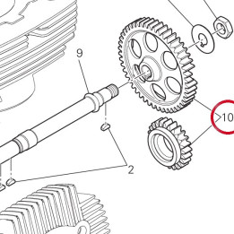 Engranages distribution — réf. 17121081A | Ducati Store