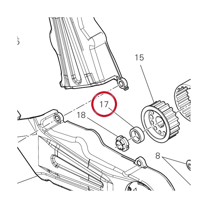 Entretoise 71610991B — réf. 71610991B | Ducati Store
