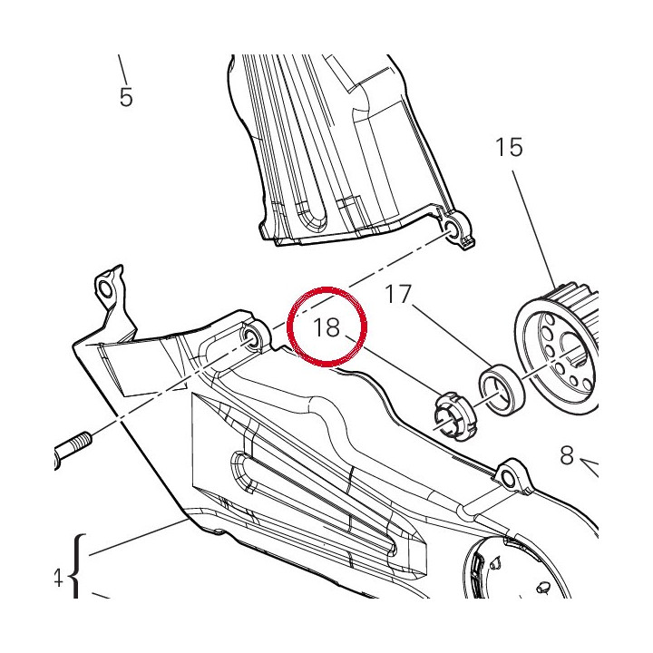 Embout elastique 70350062A — réf. 70350062A | Ducati Store