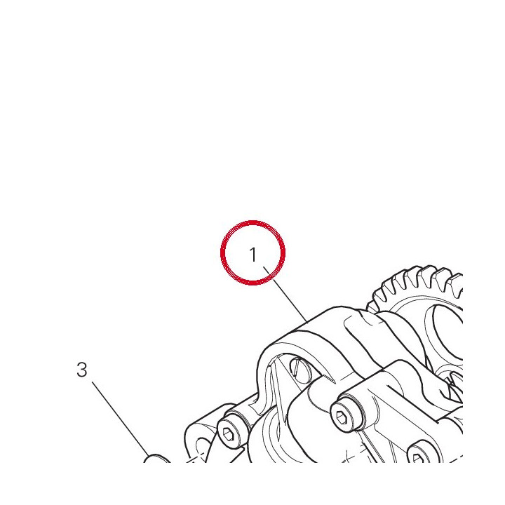 Pompe à huile complète — réf. 17420434A | Ducati Store