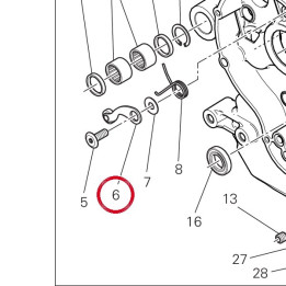 Cliquet complète 45520192A — réf. 45520192A | Ducati Store