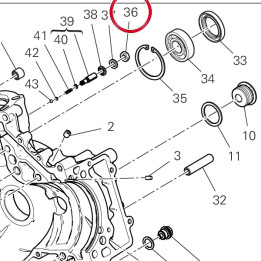 Ecrou 74710151A — réf. 74710151A | Ducati Store