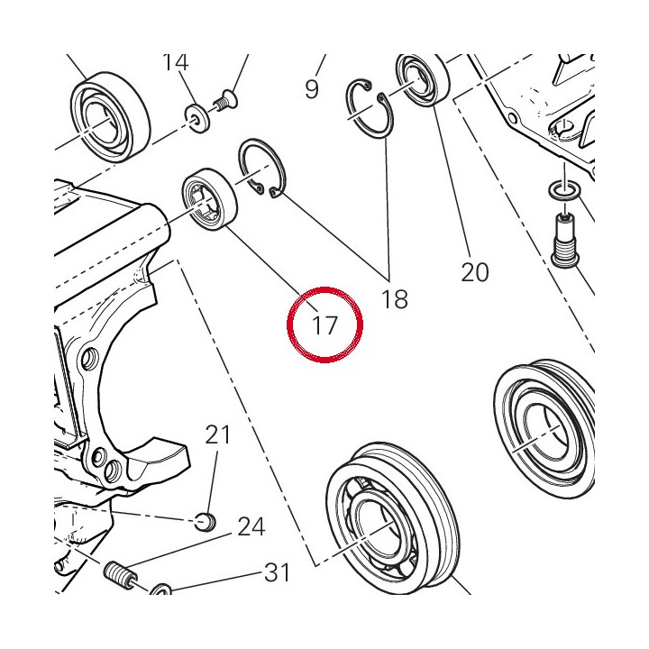 Roulement 70242261A — réf. 70242261A | Ducati Store