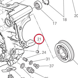 Vis sans tête filetée M10X1 — réf. 77950621A | Ducati Store