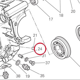 Vis sans tête filetée M10X1 — réf. 77840041A | Ducati Store